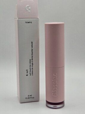 NEW Glossier G Suit Soft Touch Lip Creme - Tempo 6ml / 0.20 fl oz